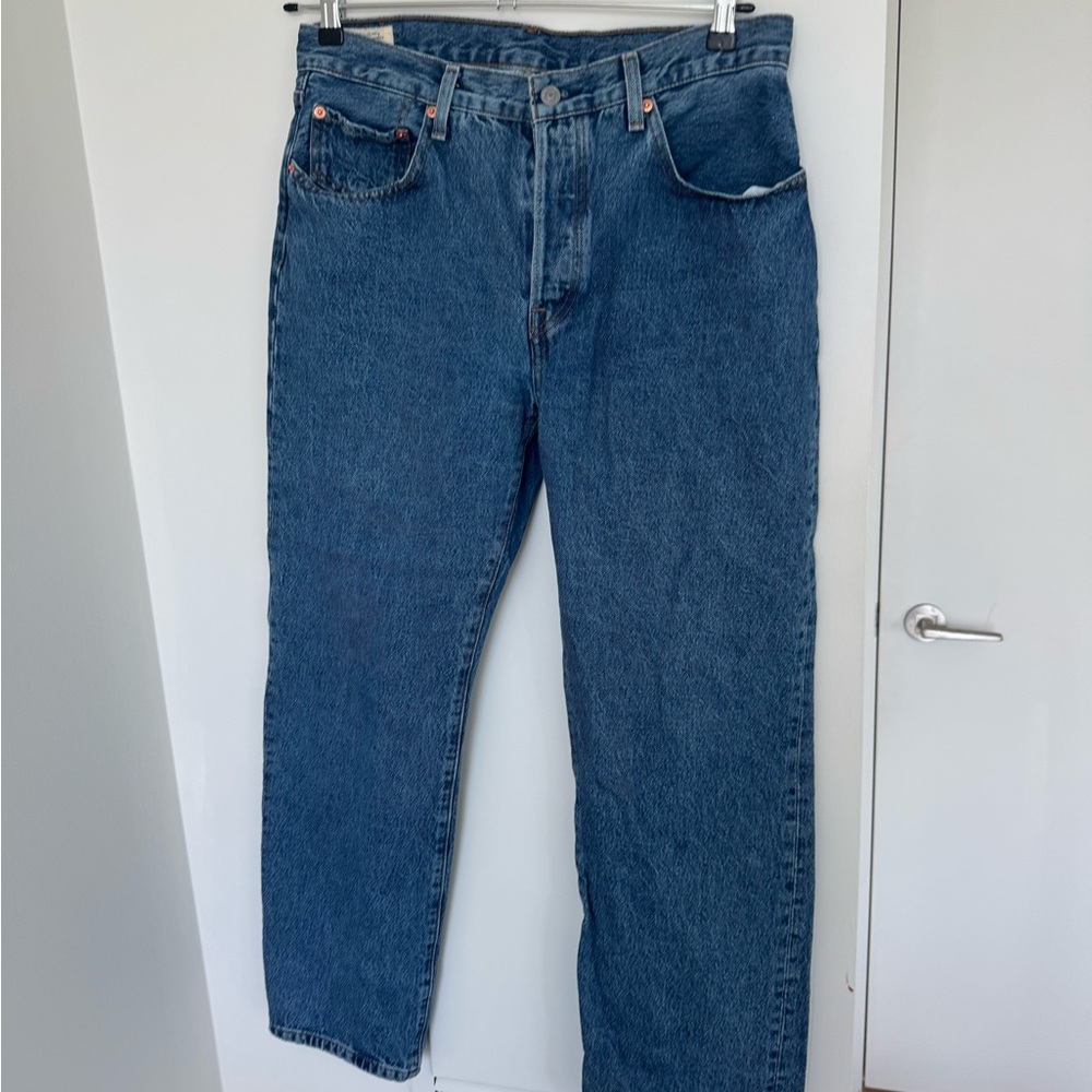 Classic Levi 501 Women’s Blue Jeans